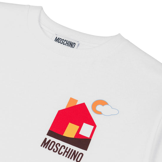 Moschino Kids Graphic Maxi T-shirt