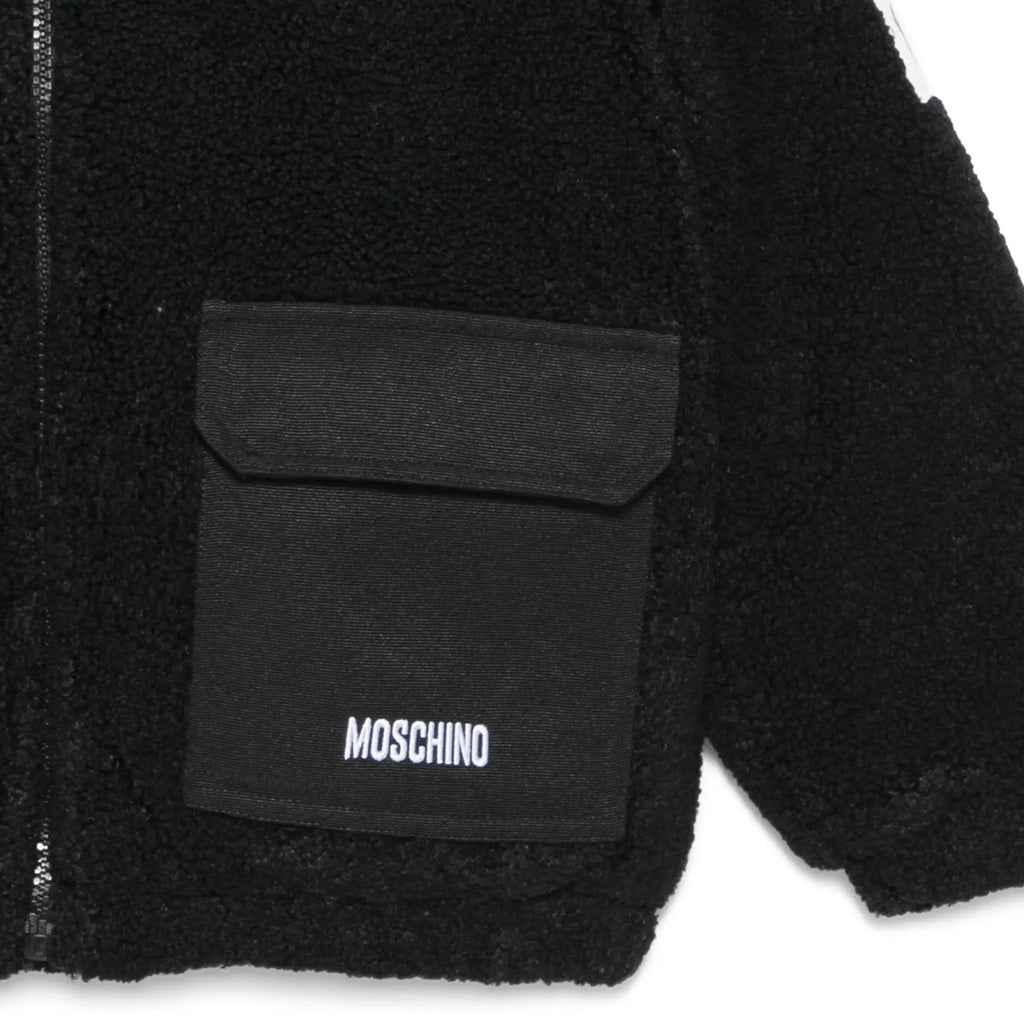 Moschino Kids Teddy Patch Hooded Jacket