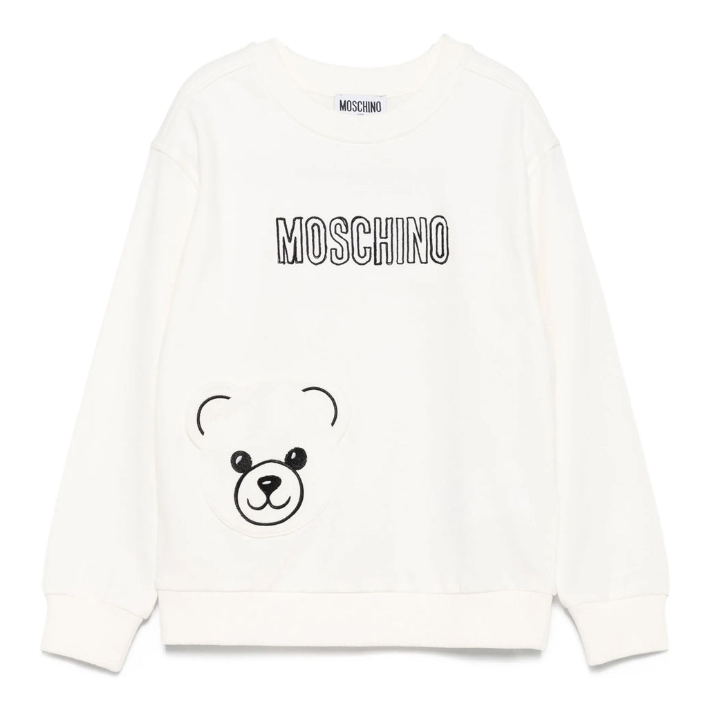 Moschino Kids Teddy Logo Sweatshirt