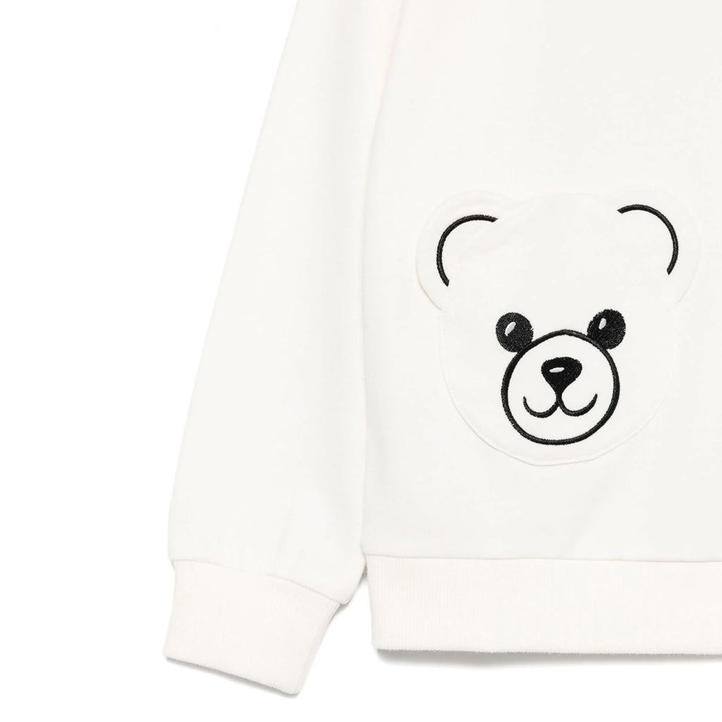 Moschino Kids Teddy Logo Sweatshirt