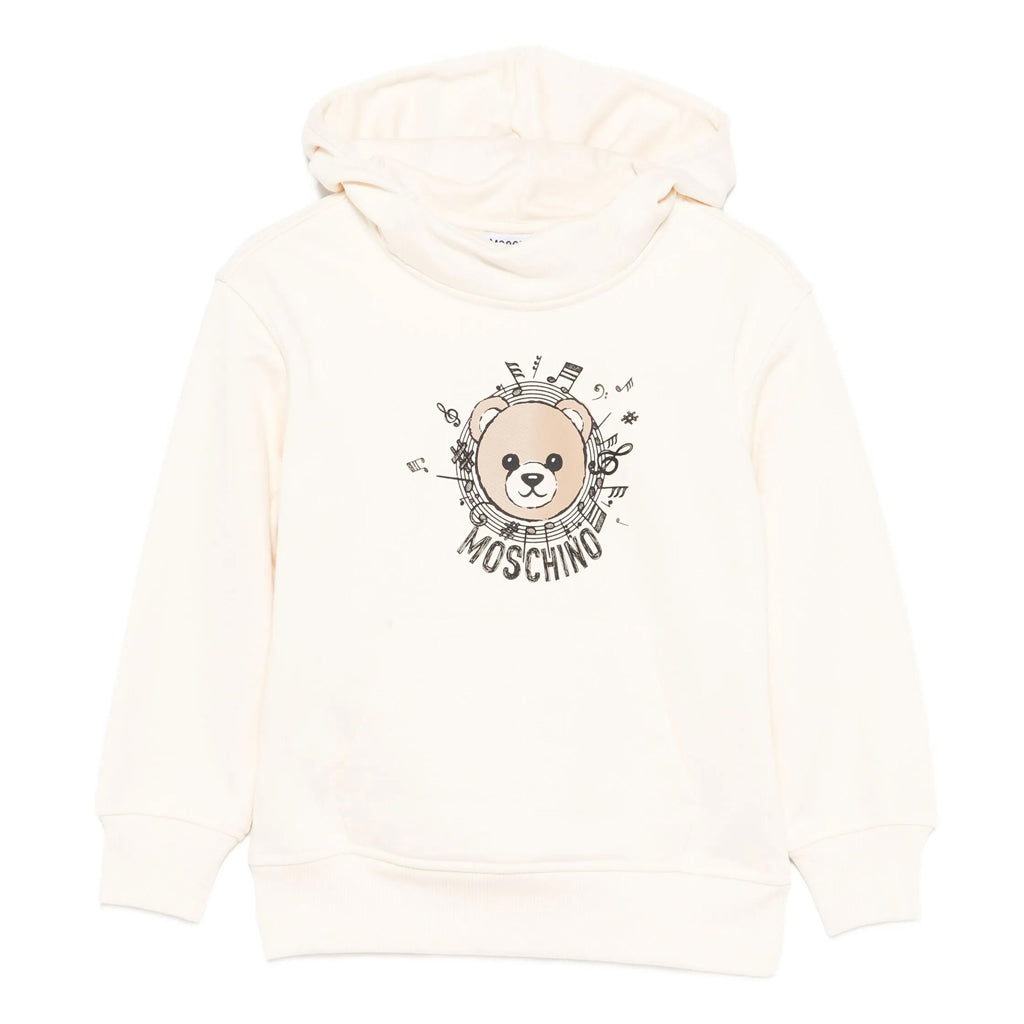 Moschino Kids Teddy Graphic Hooded Sweatshirt