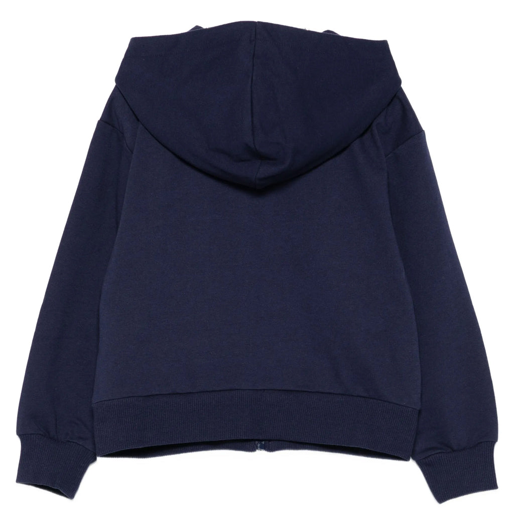 Moschino Kids Teddy Logo Hooded Sweatshirt