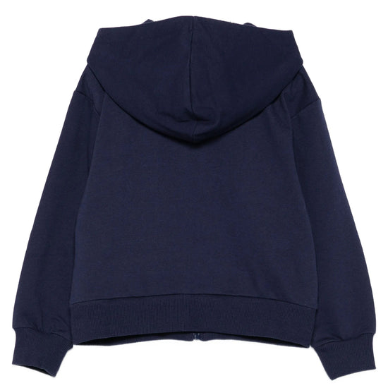 Moschino Kids Teddy Logo Hooded Sweatshirt