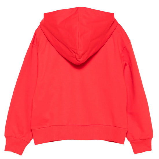 Moschino Kids Teddy Logo Hooded Sweatshirt