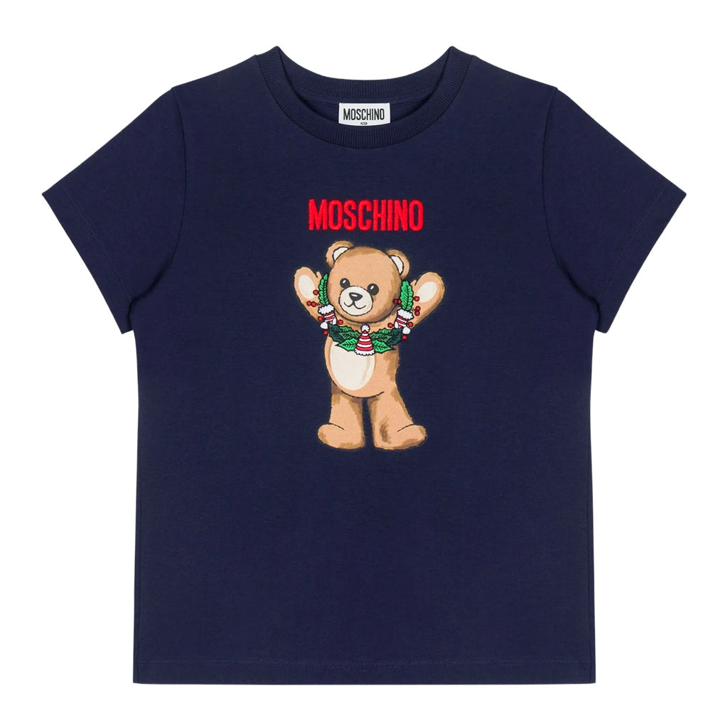 Moschino Kids Teddy Bear Print T-shirt