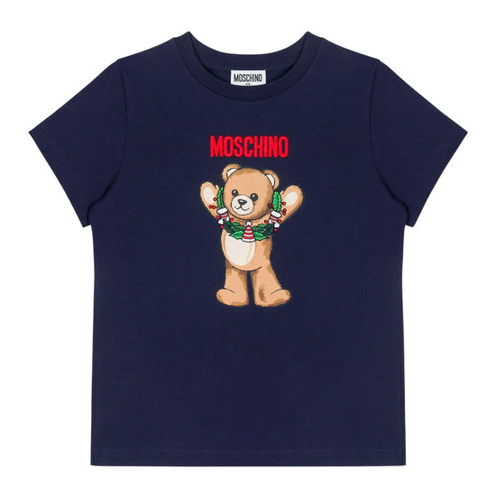 Moschino Kids Teddy Bear Print T-shirt