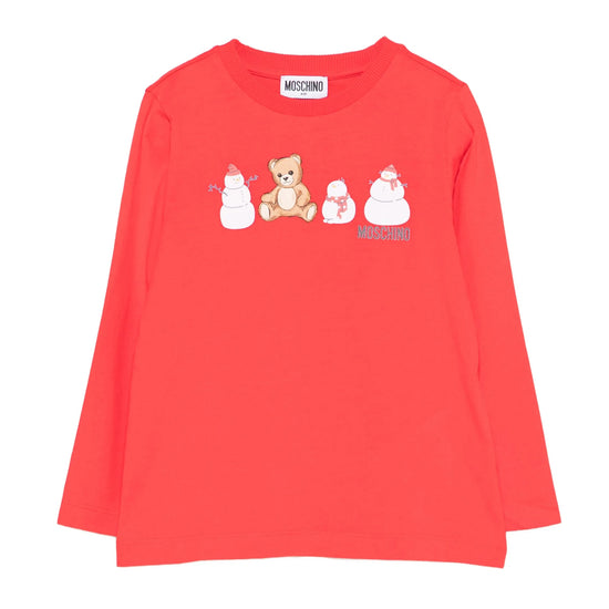Moschino Kids Teddy Xmas T-shirt