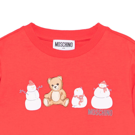 Moschino Kids Teddy Xmas T-shirt