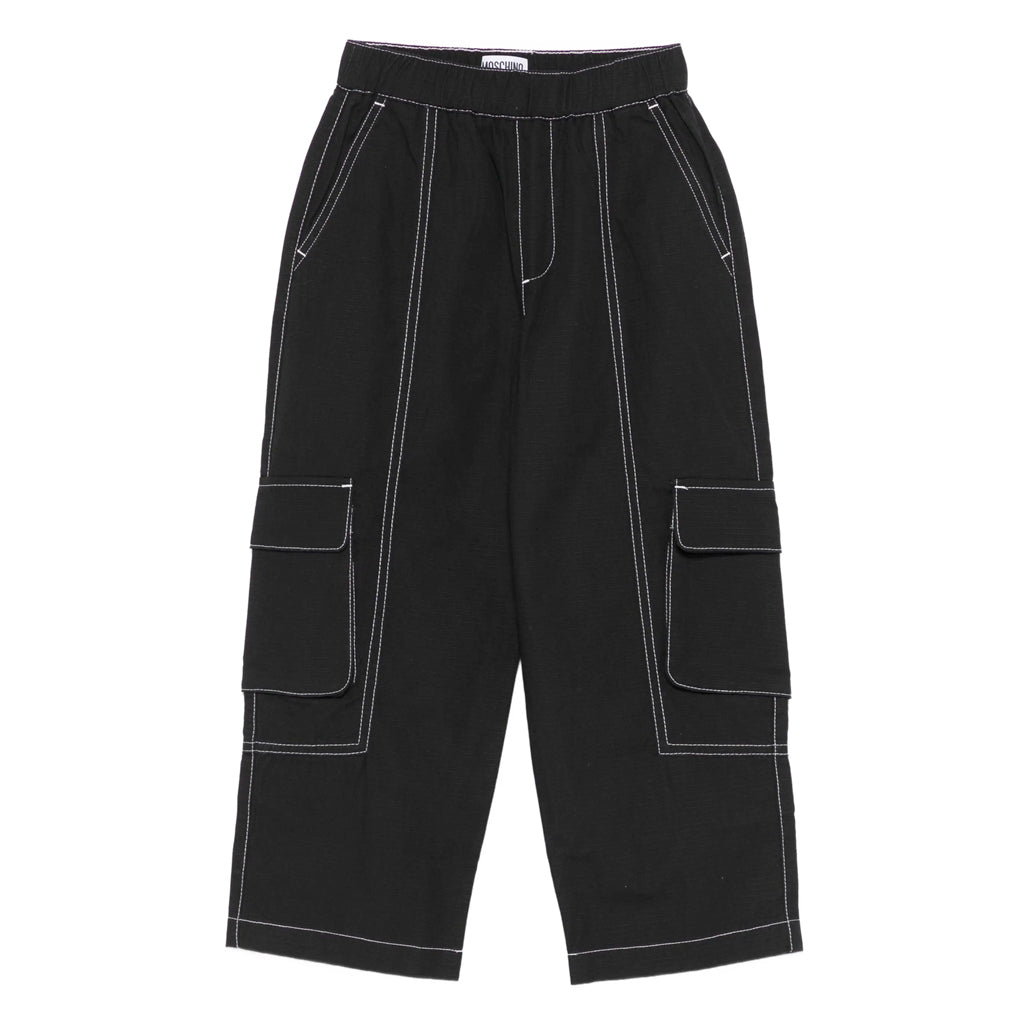 Moschino Kids Teddy Logo Trousers