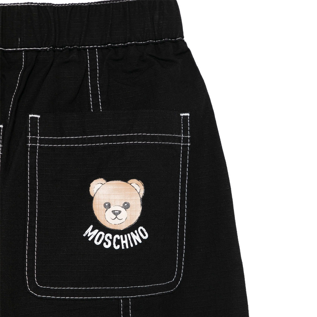 Moschino Kids Teddy Logo Trousers