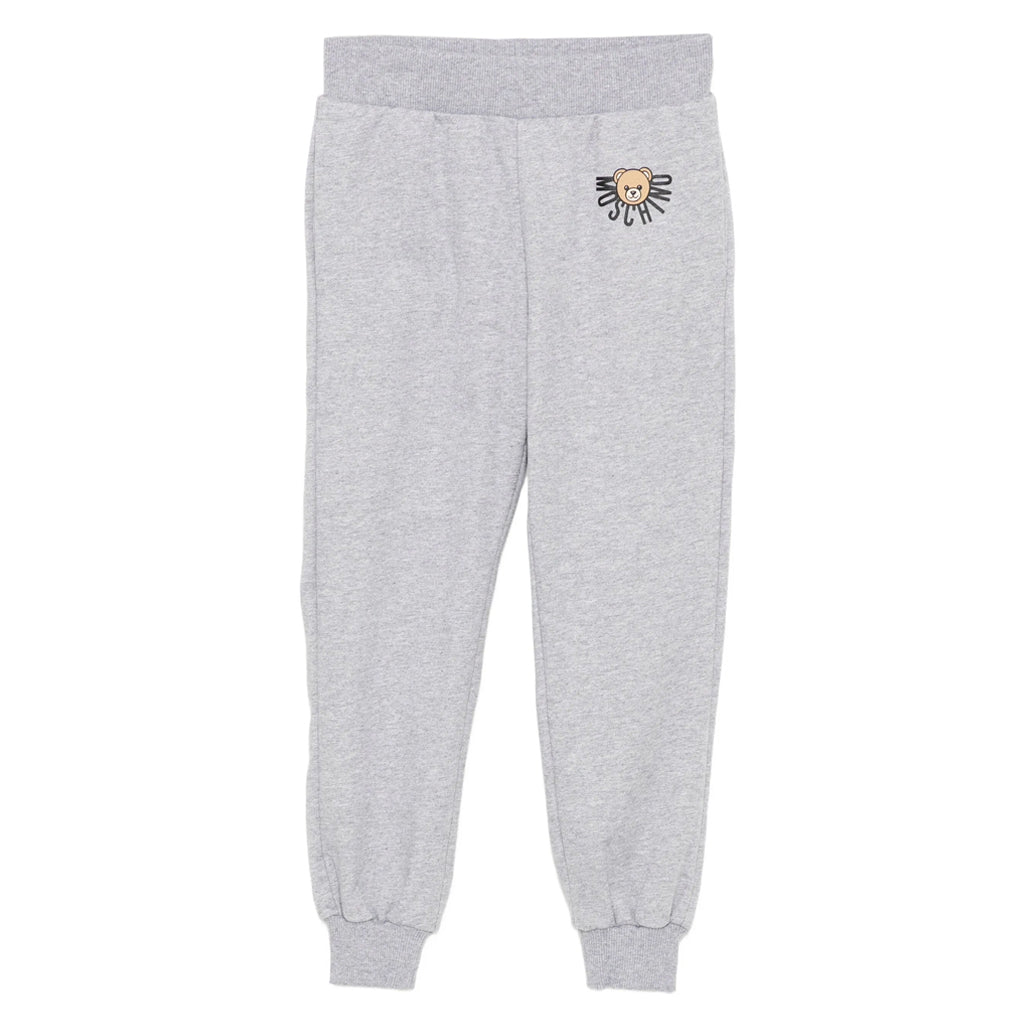 Moschino Kids Teddy Logo Sweatpants