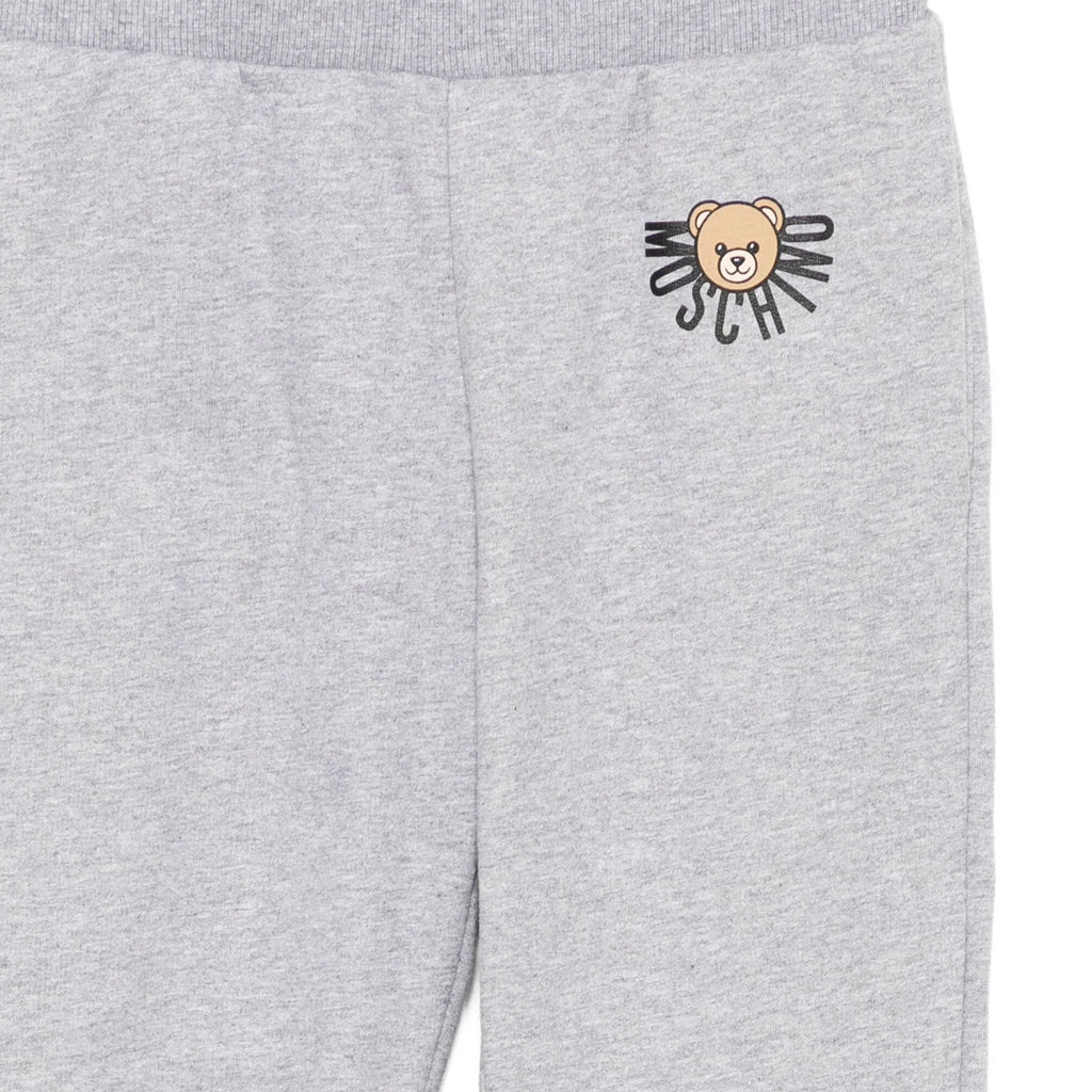Moschino Kids Teddy Logo Sweatpants