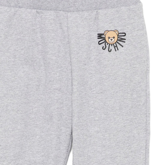 Moschino Kids Teddy Logo Sweatpants