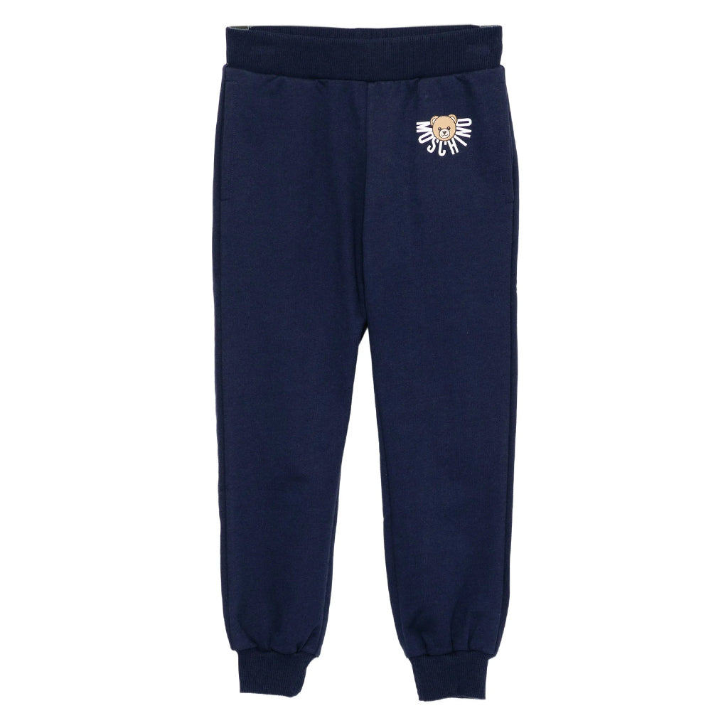Moschino Kids Teddy Logo Sweatpants