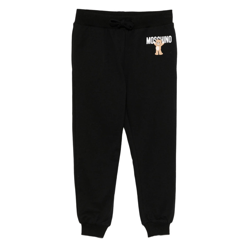 Moschino Kids Teddy Logo Sweatpants