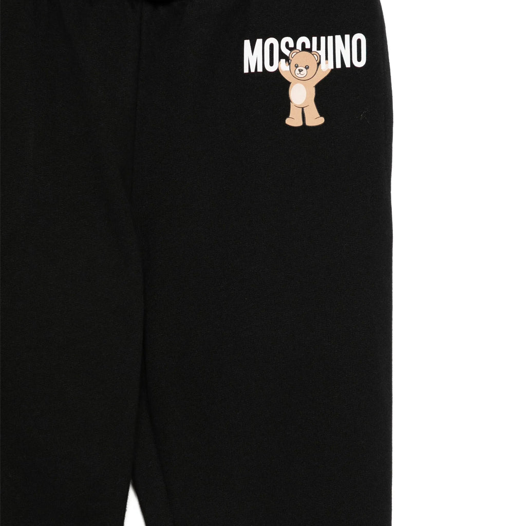 Moschino Kids Teddy Logo Sweatpants