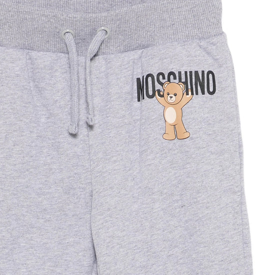 Moschino Kids Teddy Logo Sweatpants