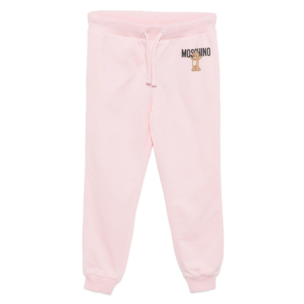 Moschino Kids Teddy Logo Sweatpants
