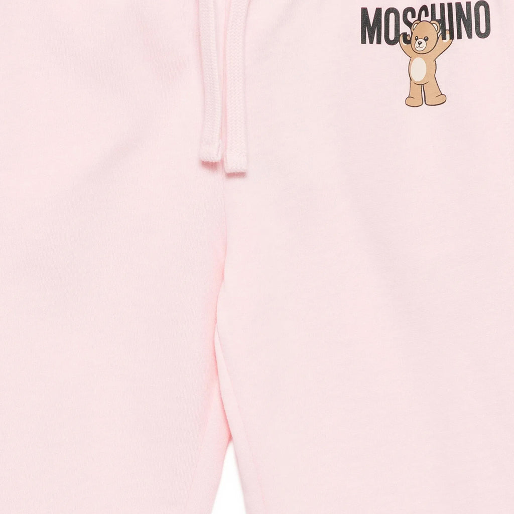 Moschino Kids Teddy Logo Sweatpants