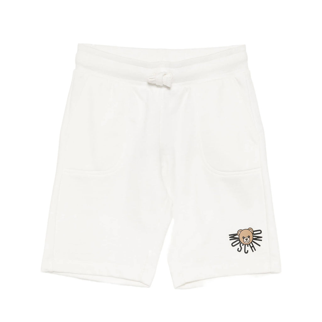 Moschino Kids Teddy Logo Shorts