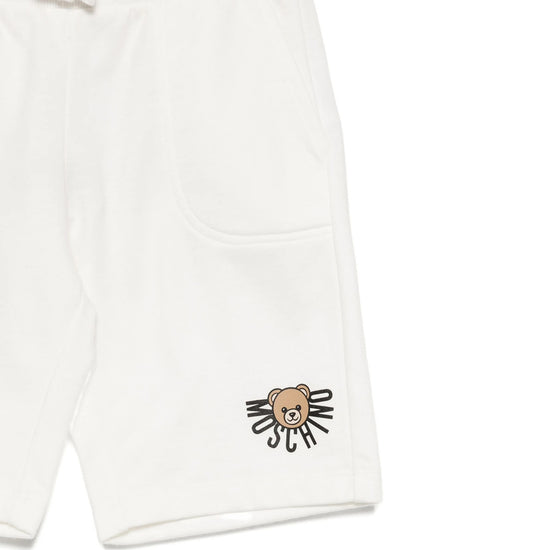 Moschino Kids Teddy Logo Shorts