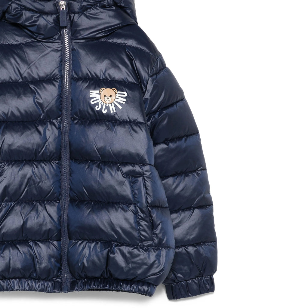 Moschino Kids Teddy Logo Padded Jacket