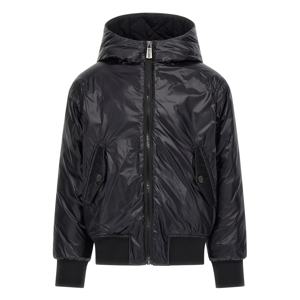 Moschino Kids Teddy Logo Padded Jacket