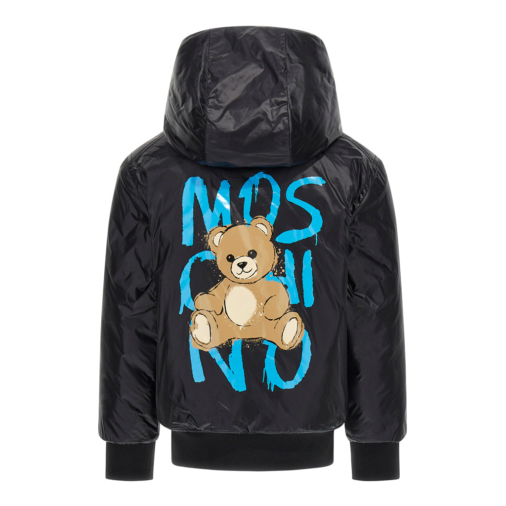 Moschino Kids Teddy Logo Padded Jacket