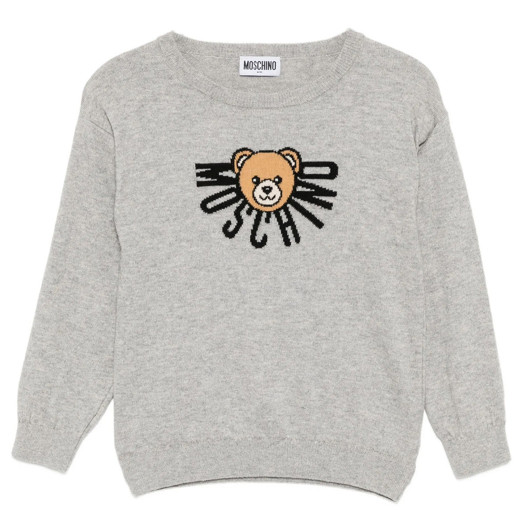 Moschino Kids Teddy Logo Sweater