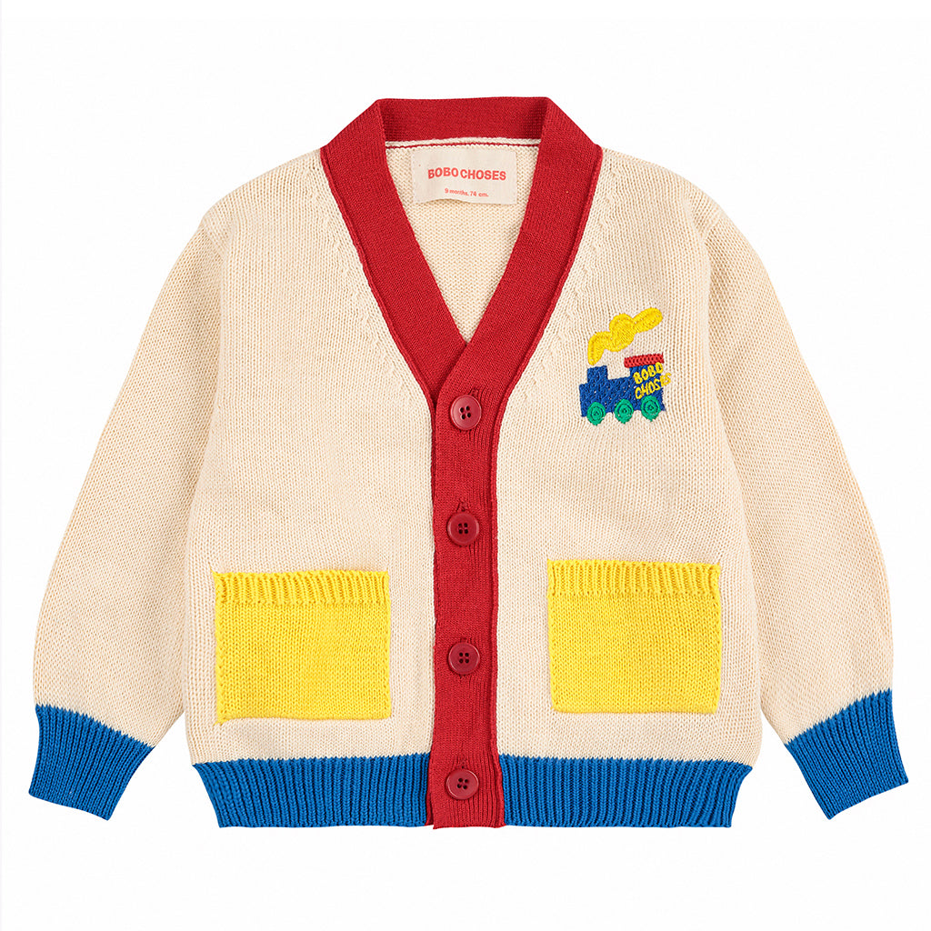 Bobo Choses Choo Choo Cardigan