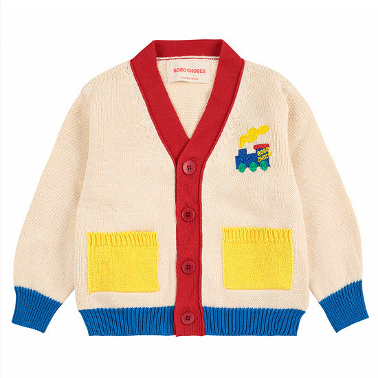 Bobo Choses Choo Choo Cardigan
