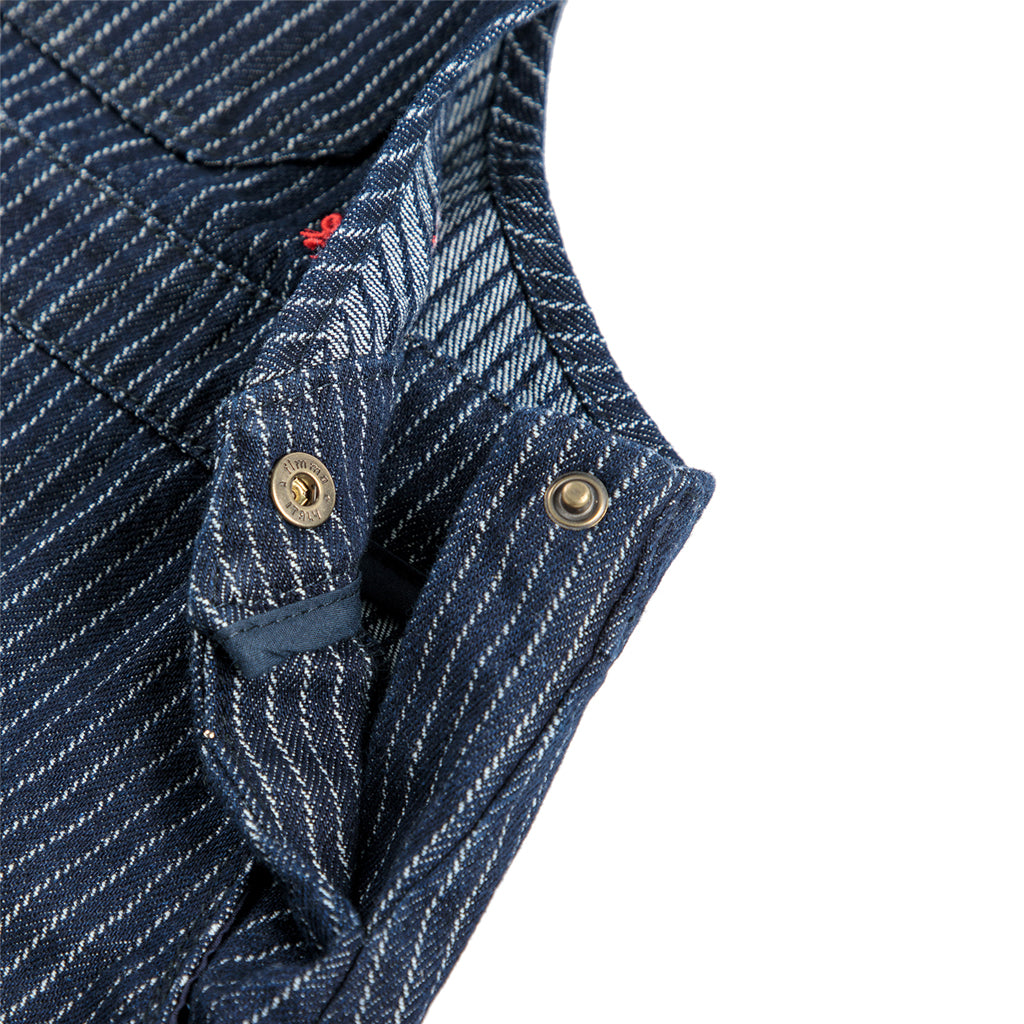 Bobo Choses Tic Tac Toe Denim Dress