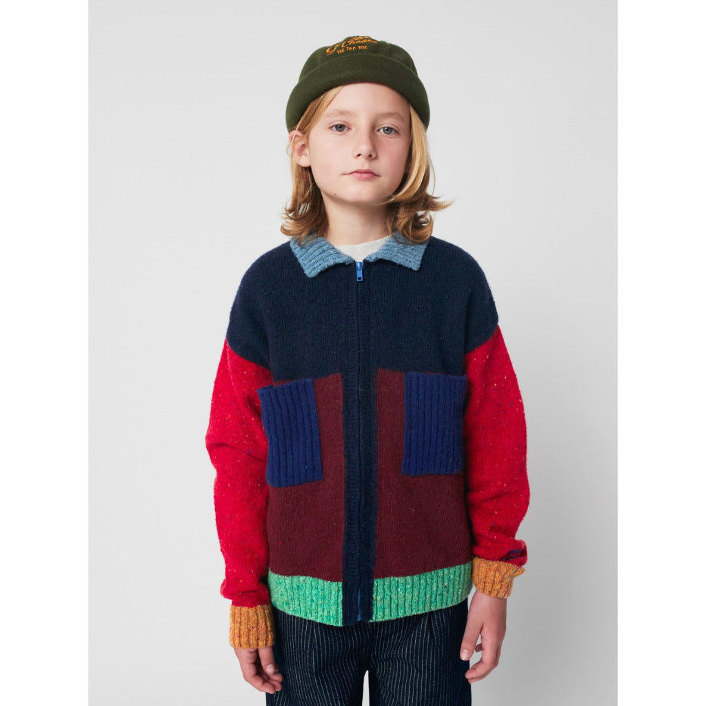 Bobo Choses Colour Block Cardigan