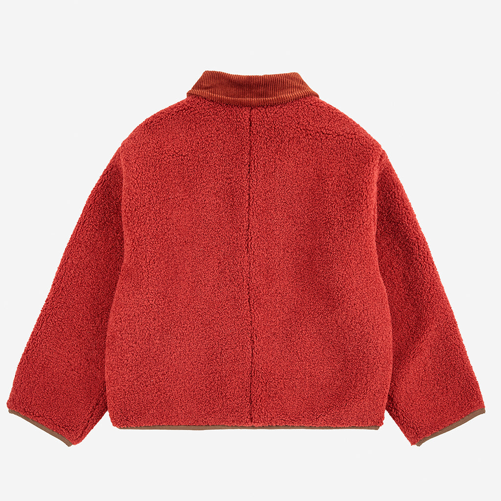 Bobo Choses Tiles Reversible Sheepskin Jacket