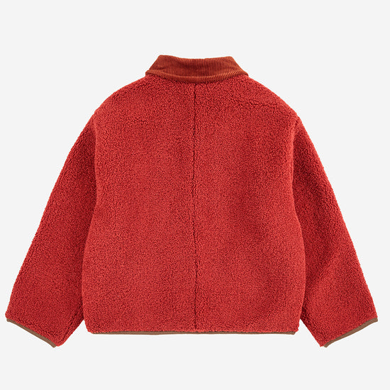 Bobo Choses Tiles Reversible Sheepskin Jacket