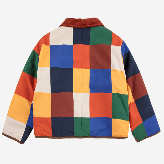 Bobo Choses Tiles Reversible Sheepskin Jacket