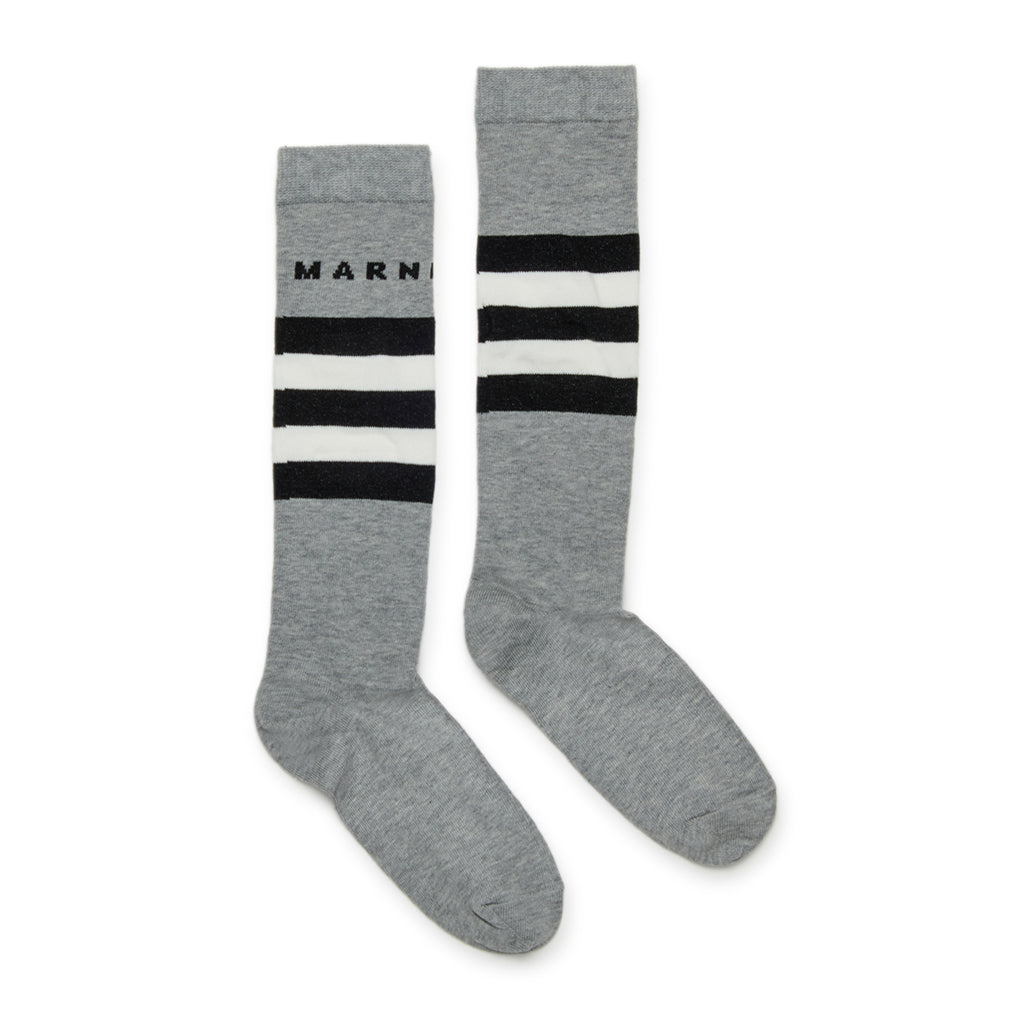 Marni Kids Logo Sock
