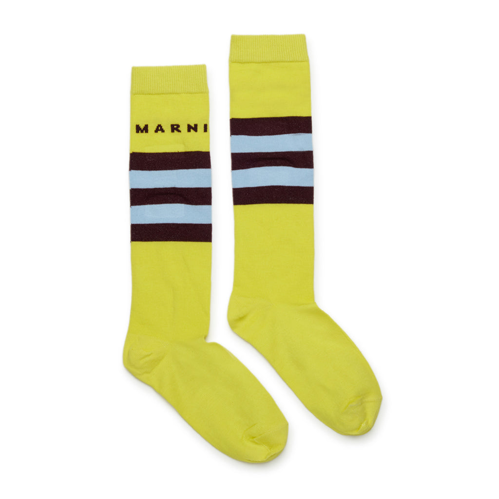 Marni Kids Logo Sock