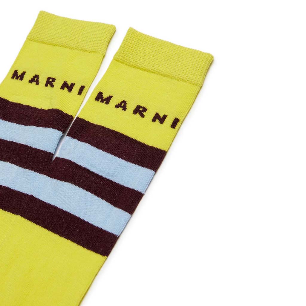 Marni Kids Logo Sock