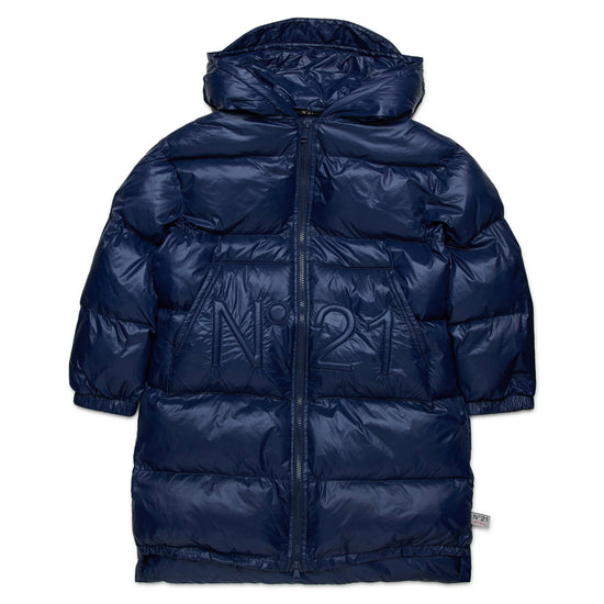 N°21 Kids Puffer Long Coat