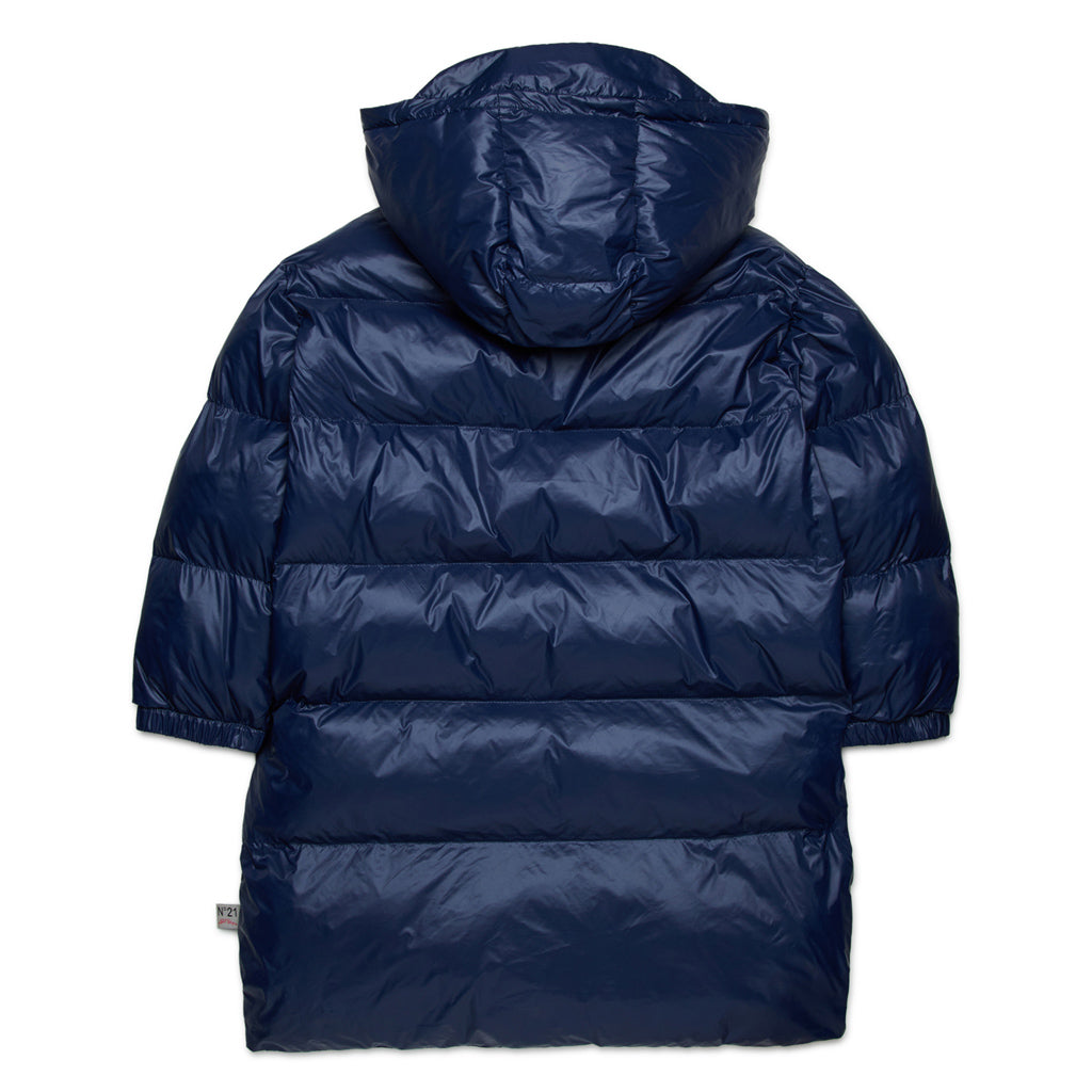 N°21 Kids Puffer Long Coat