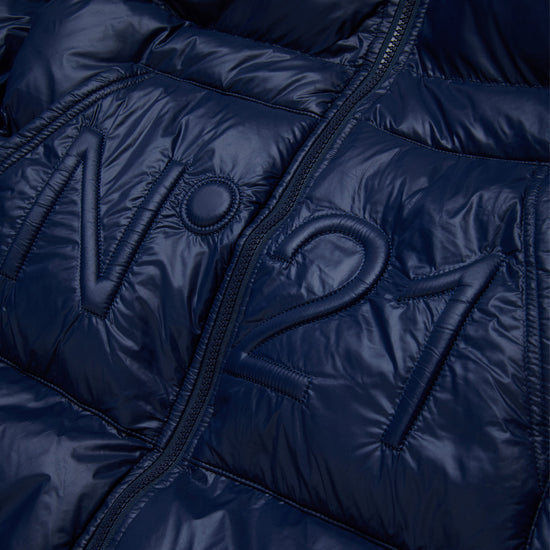 N°21 Kids Puffer Long Coat