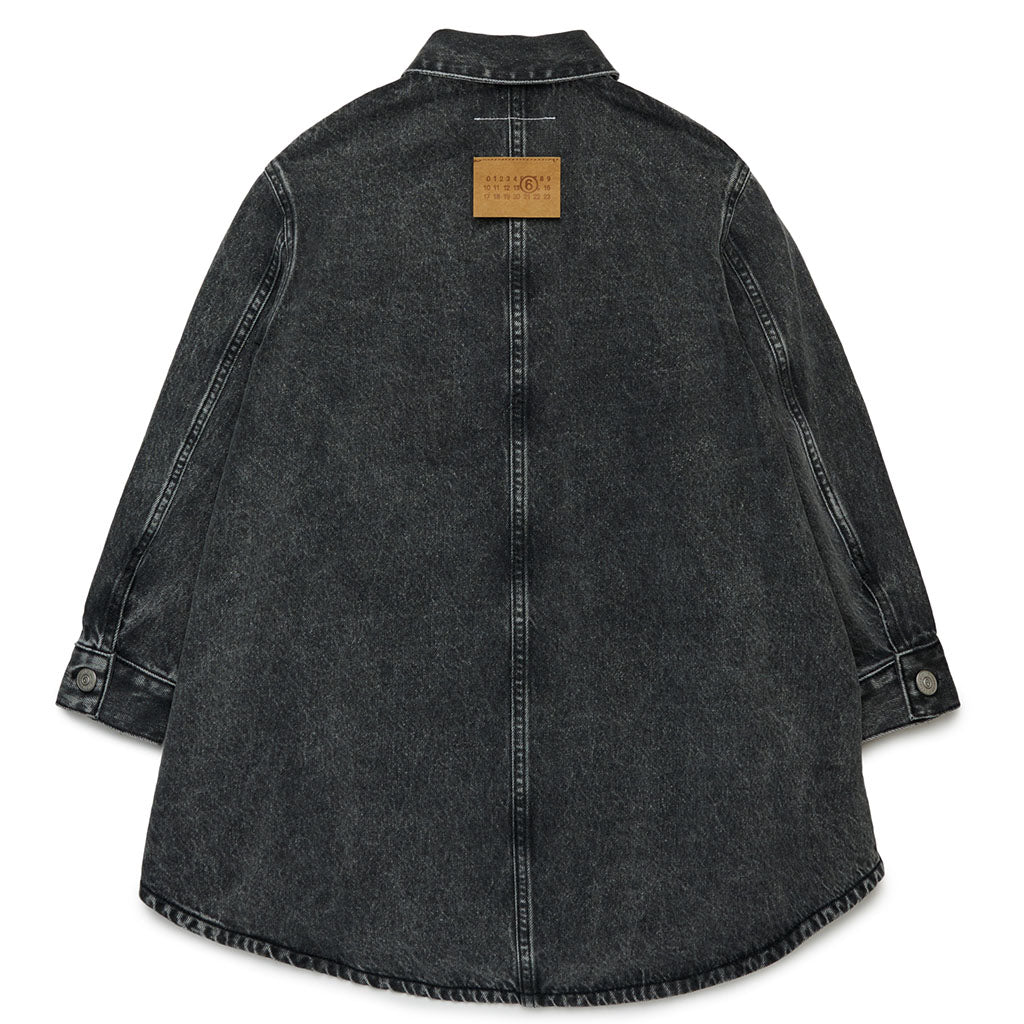 MM6 Kids Denim Shirt Dress