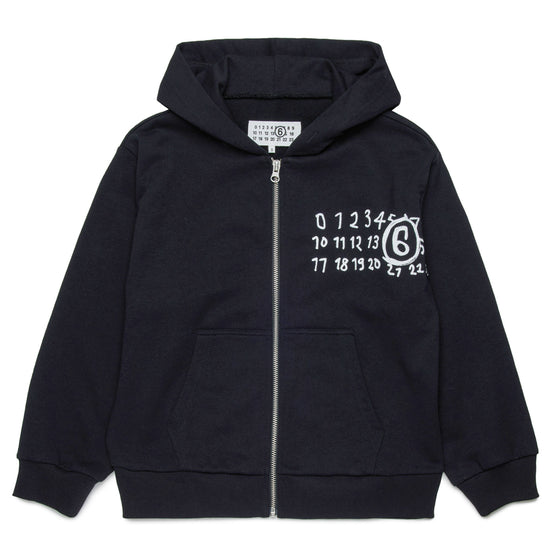 MM6 Kids Logo Sweat Jacket