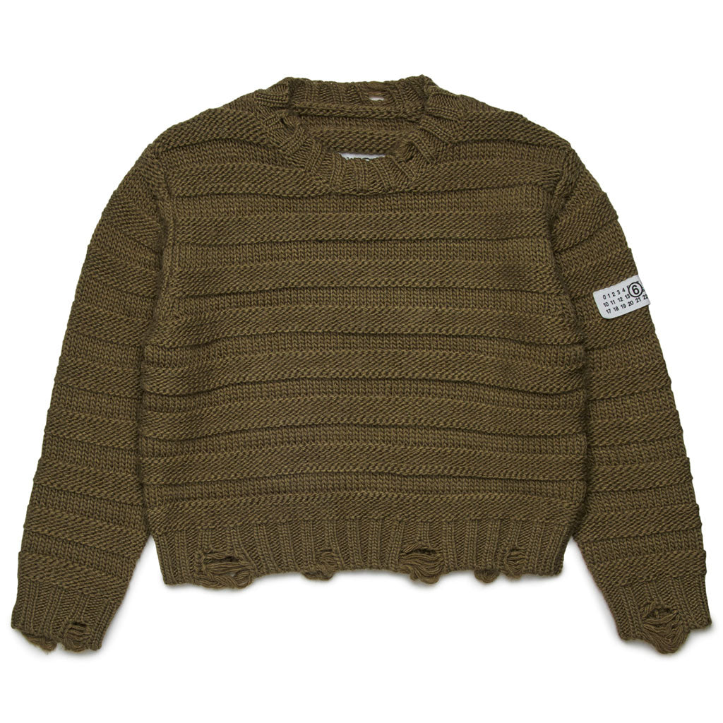 MM6 Kids Cable Knit Sweater