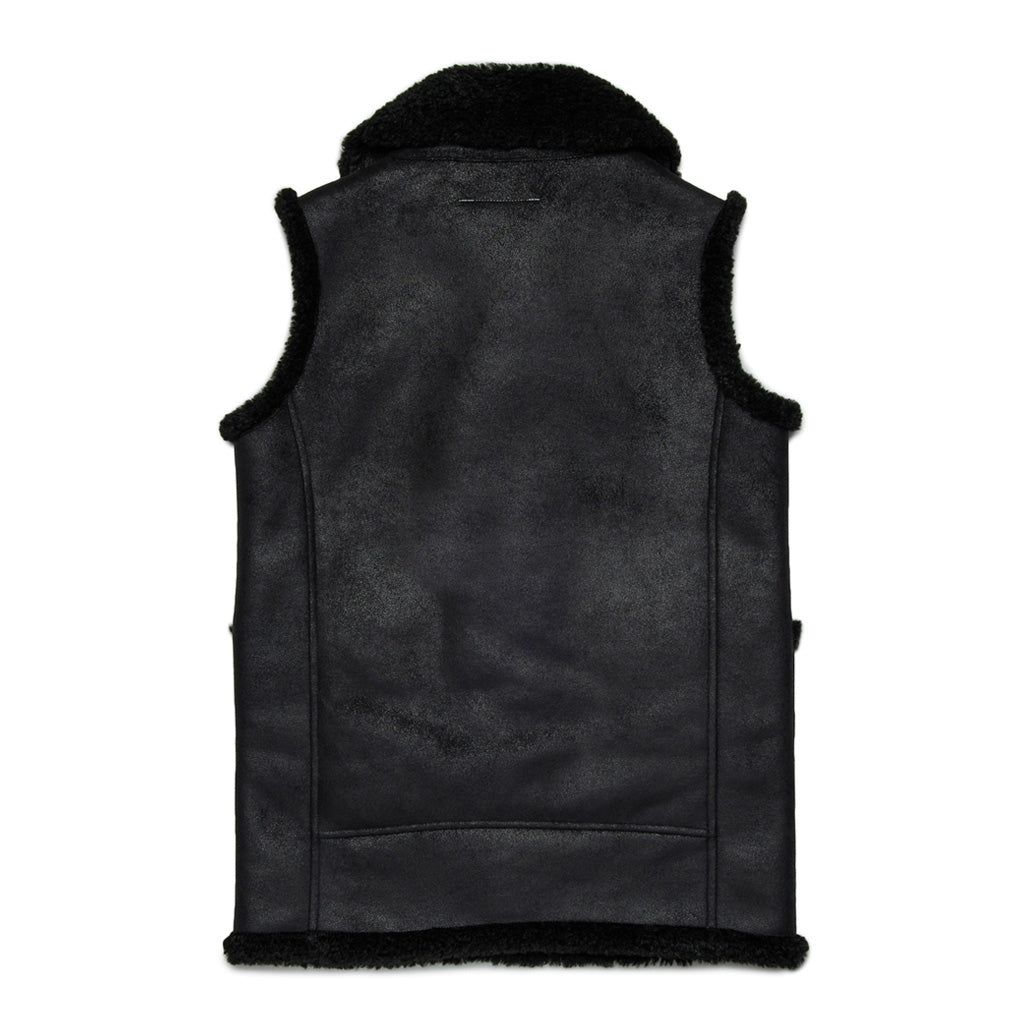 MM6 Kids Faux Leather Gilet