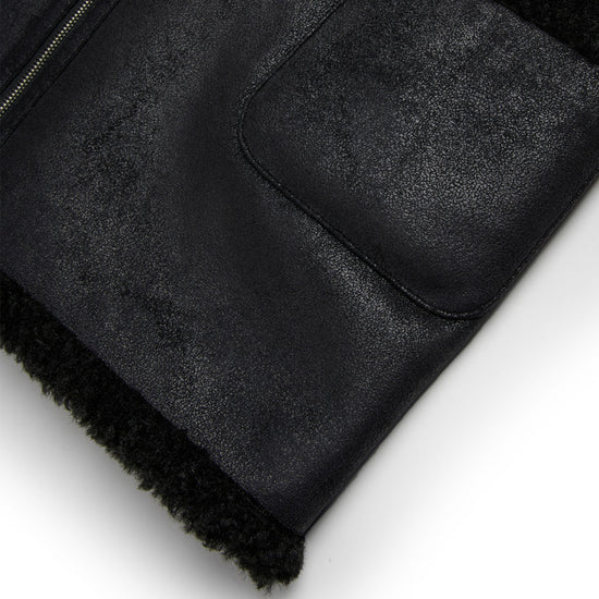 MM6 Kids Faux Leather Gilet