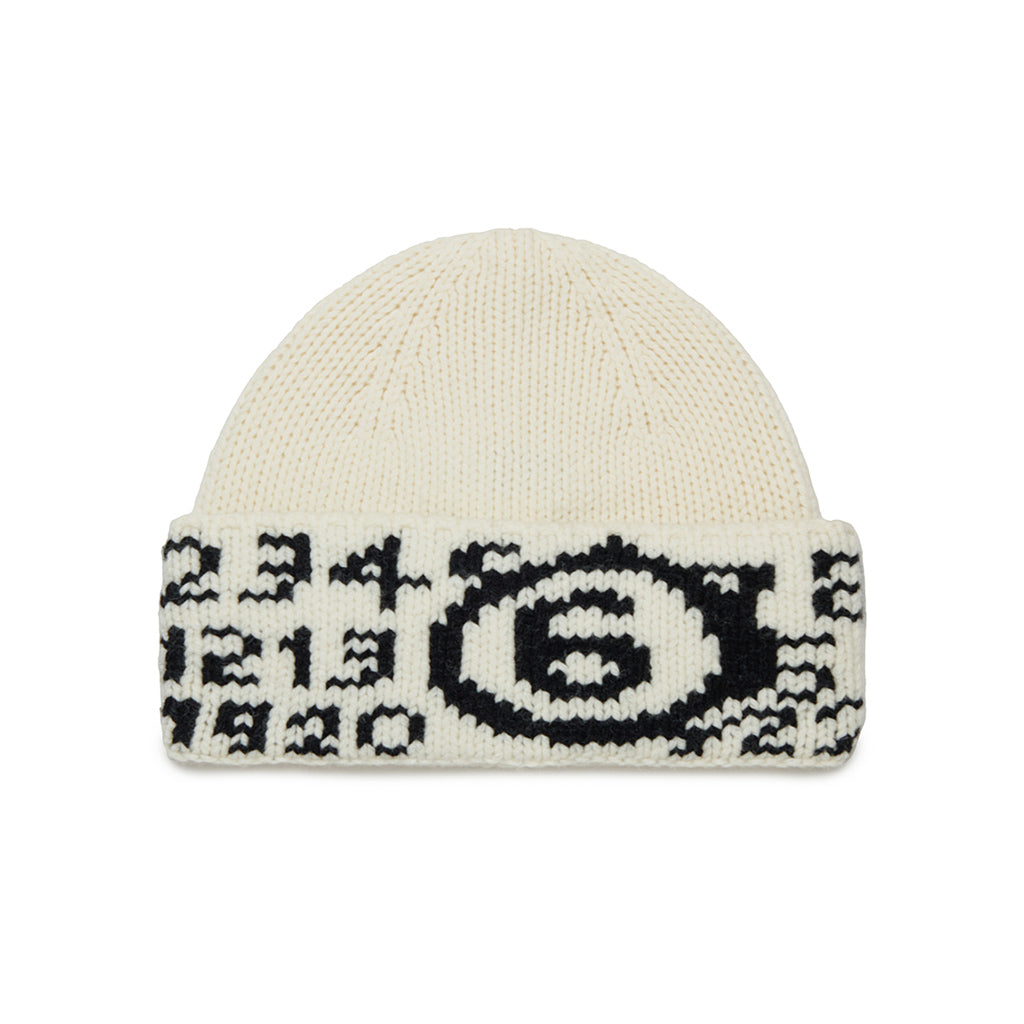 MM6 Kids Logo Beanie