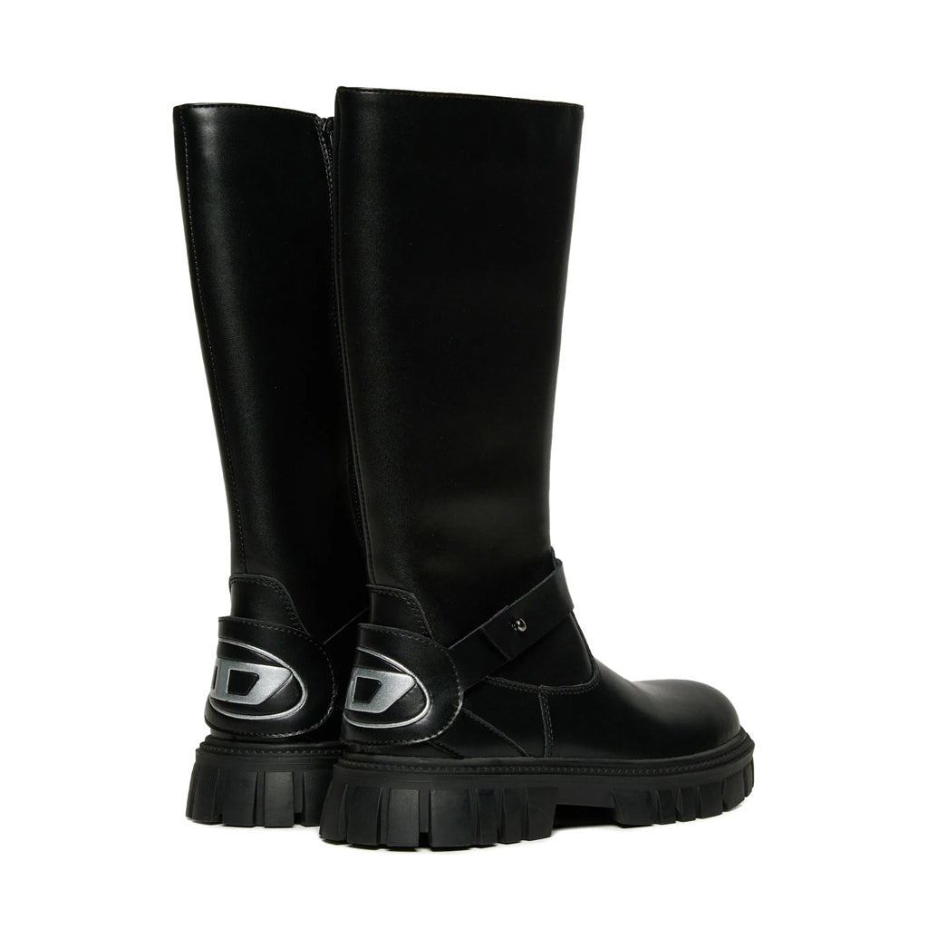Diesel Kids Leather Boot