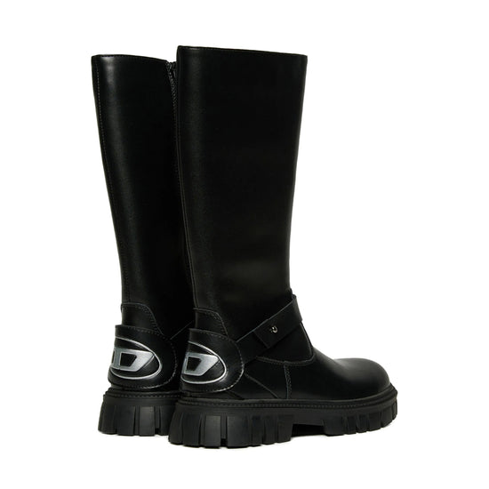 Diesel Kids Leather Boot